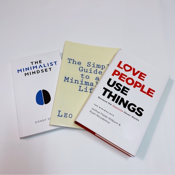 Minimalist Minimalism Decluttering Book Lot - Picture 1 of 7